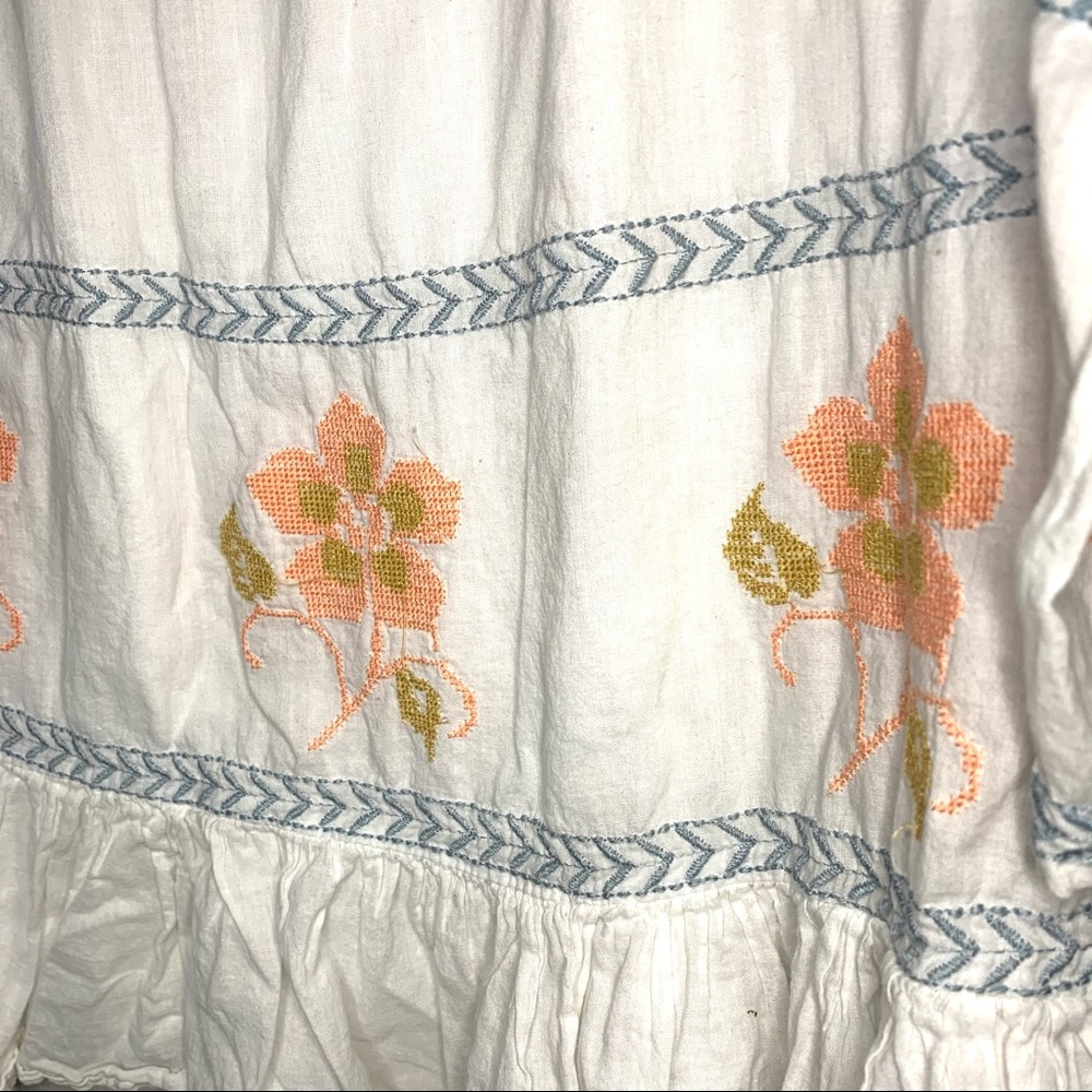 Cupio boho embroidered top small - Picture 5 of 7